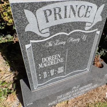 PRINCE Doreen Magdeline 1921-1995