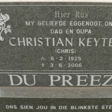PREEZ Christian Keyter, du 1925-2006