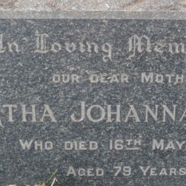 PULLEN Martha Johanna -1938