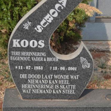 RADEMEYER Jacobus 1953-2001