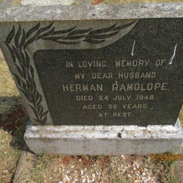 RAMOLOPE Herman -1948