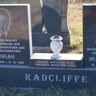 RADCLIFFE Edgar 1928-1999 &amp; Muriel Ethel 1925-2000