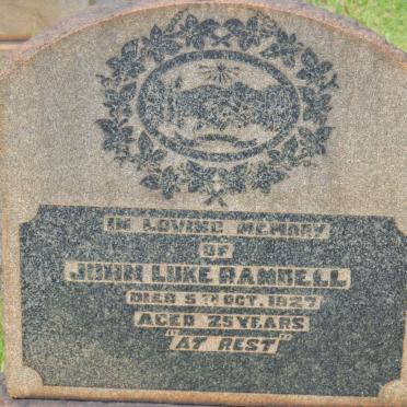 RAMDELL John Luke -1927