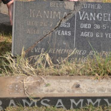 RAMSAMMY Kanima -1963 :: RAMSAMMY Vangeline -1985