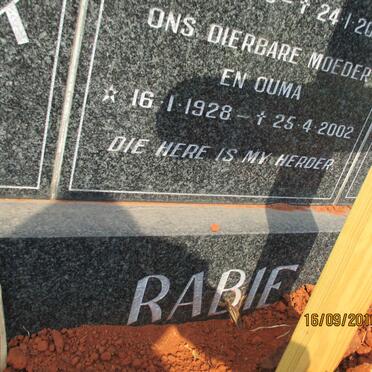 RABIE Hanni 1928-2002