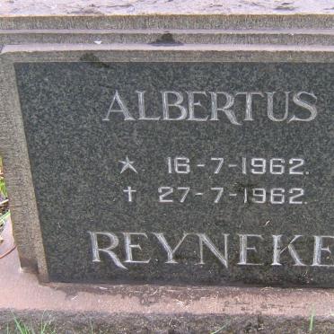 REYNEKE Albertus 1962-1962