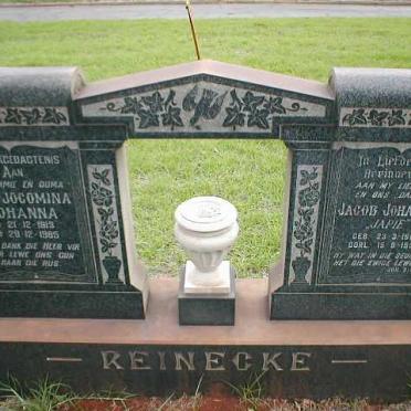 REINECKE Jacob Johannes 1905-1955 &amp; Anna Jocomina Johanna 1913-1985