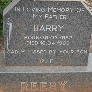 REEBY Harry 1952-1995
