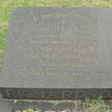 RICHARDSON Martha -1952