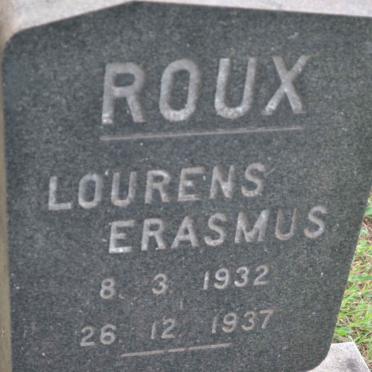 ROUX Lourens Erasmus 1932-1937