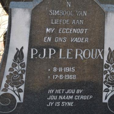 ROUX P.J.P., le 1915-1968