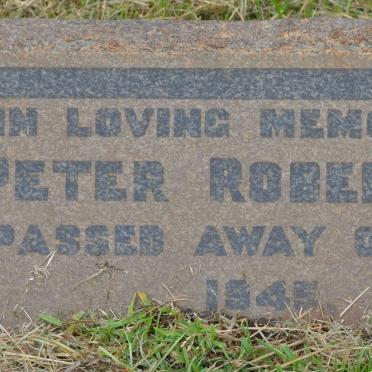 ROBERTSON Peter -1945
