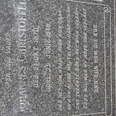 ROTHMANN Johannes Christoffel 1870-1948