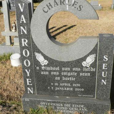 ROOYEN Charles, van 1970-2000