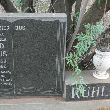 RUHLING Barend Jacobus 1930-2012 :: RUHLING Barend Jacobus 1958-1982