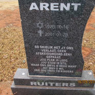 RUITERS Arent 1926-2001