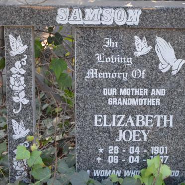 SAMSON Elizabeth Joey 1901-1997