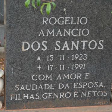 SANTOS Rogelio Amancio, dos 1923-1991