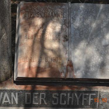 SCHYFF Petrus Johannes, van der 1959-1972