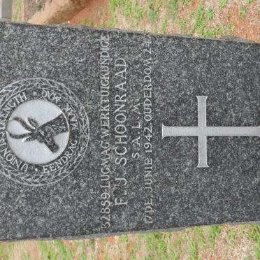 SCHOONRAAD F.J. -1942
