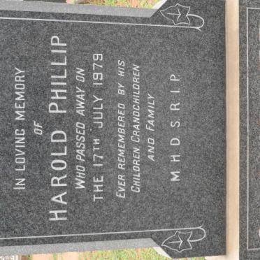 SHANDLER Harold Phillip -1979