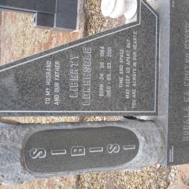SIBISI Liberty Lekhesele 1964-2001