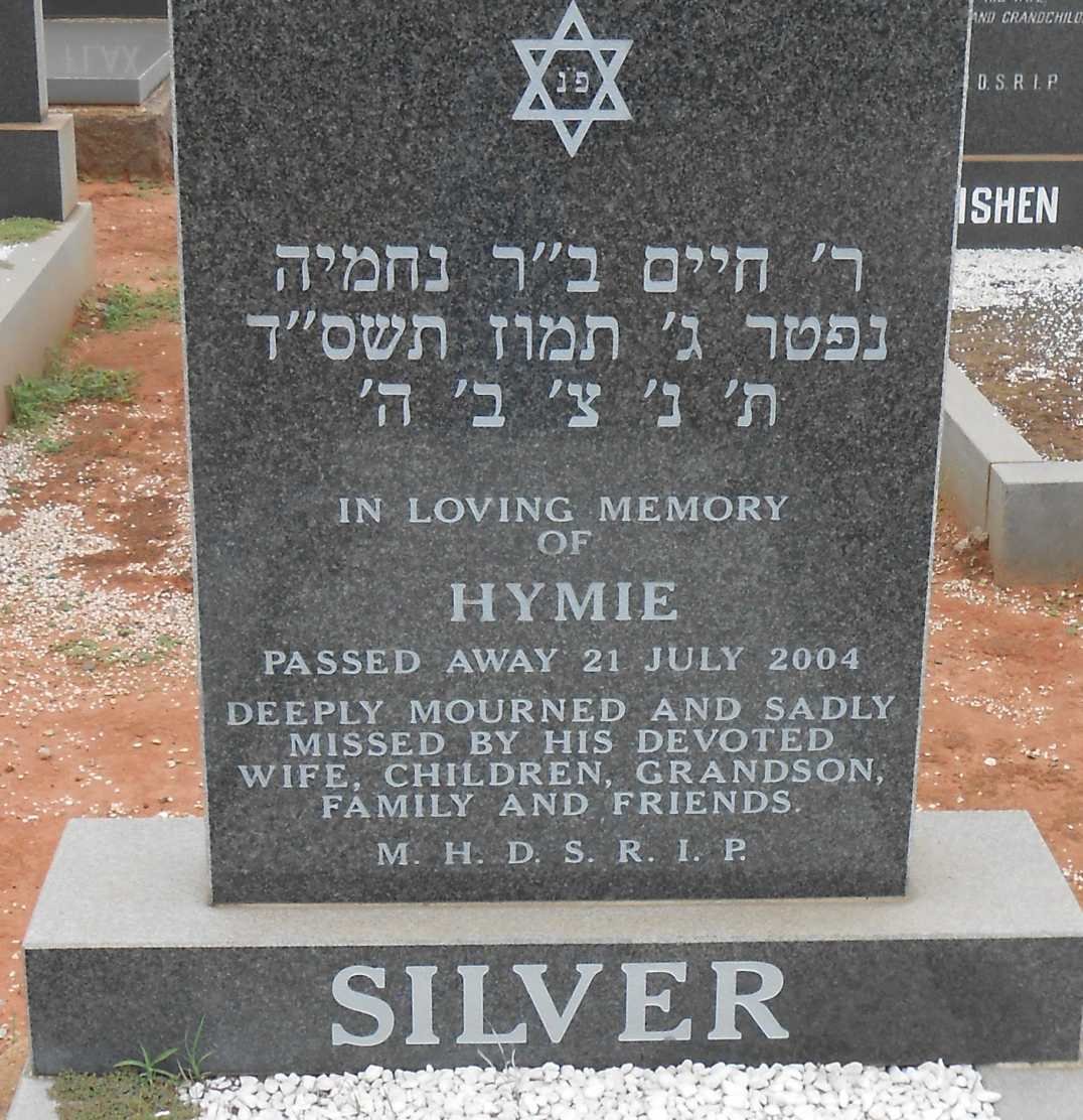 SILVER Hymie -2004