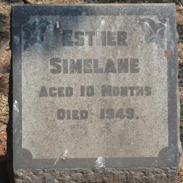 SIMELANE Esther -1949