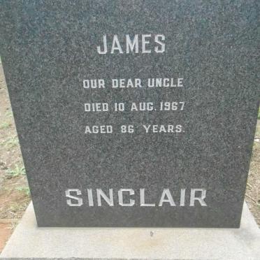 SINCLAIR James -1967