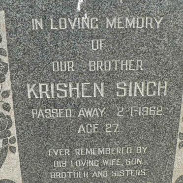 SINGH Krishen -1962