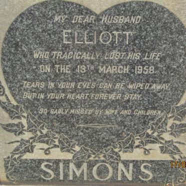 SIMONS Elliott -1958