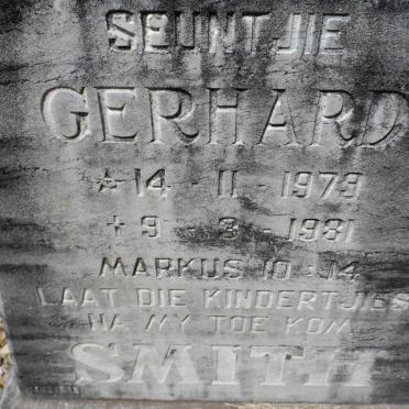 SMITH Gerhard 1979-1981