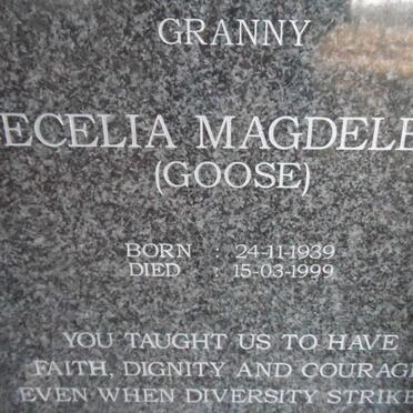 SMITH Cecelia Magdelene 1939-1999