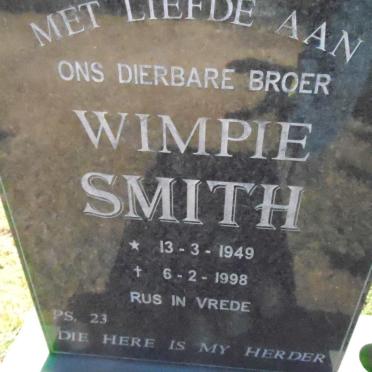 SMITH Wimpie 1949-1998