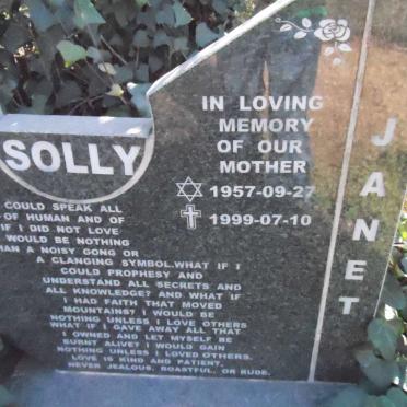SOLLY Janet 1957-1999