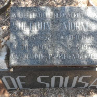 SOUSA Sheldon, de 1972-1972 :: DE SOUSA Morné 1976-1977