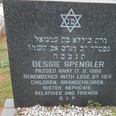 SPENGLER Bessie -1986