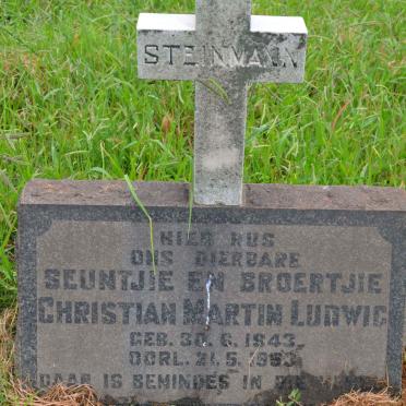 STEINMANN Christian Martin Ludwig 1943-1953