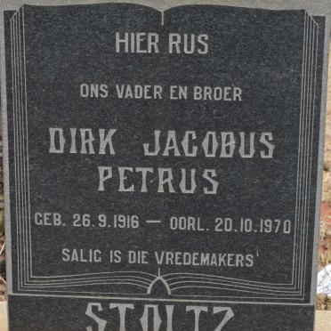 STOLTZ Dirk Jacobus Petrus 1916-1970