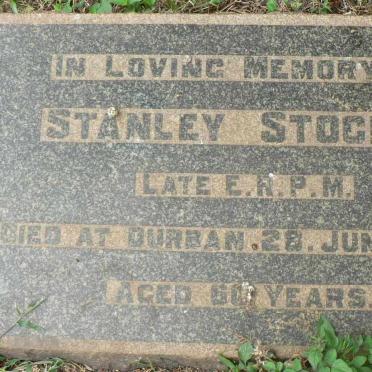 STOCKER Stanley -1927