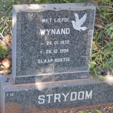 STRYDOM Wynand 1932-1998