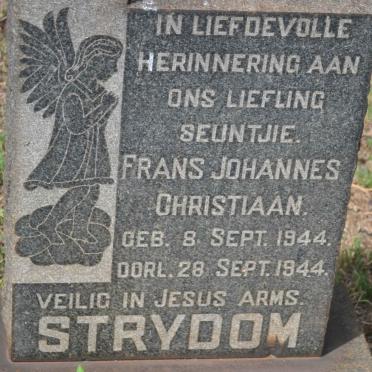 STRYDOM Frans Johannes Christiaan 1944-1944
