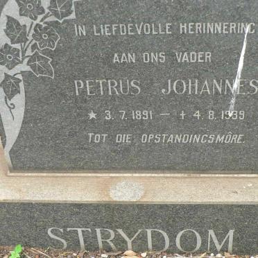 STRYDOM Petrus Johannes 1891-1939