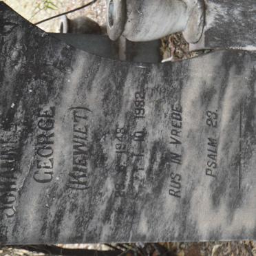 STEYN Johannes George 1948-1982