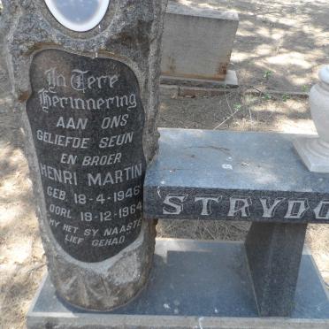 STRYDOM Henri Martin 1946-1964