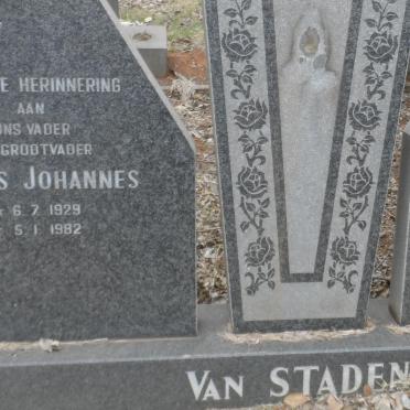 STADEN Petrus Johannes, van 1929-1982 &amp; Marta Maria Magretha 1931-