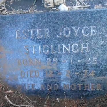 STIGLINGH Ester Joyce 1925-1974