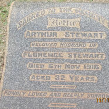 STEWART Arthur -1916