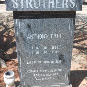 STRUTHERS Anthony Paul 1968-1992