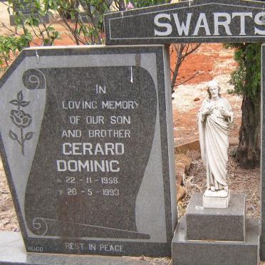 SWARTS Gerard Dominic 1958-1993